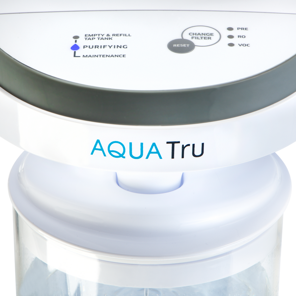 AquaTru Carafe + Free Pre-Carbon Filter!