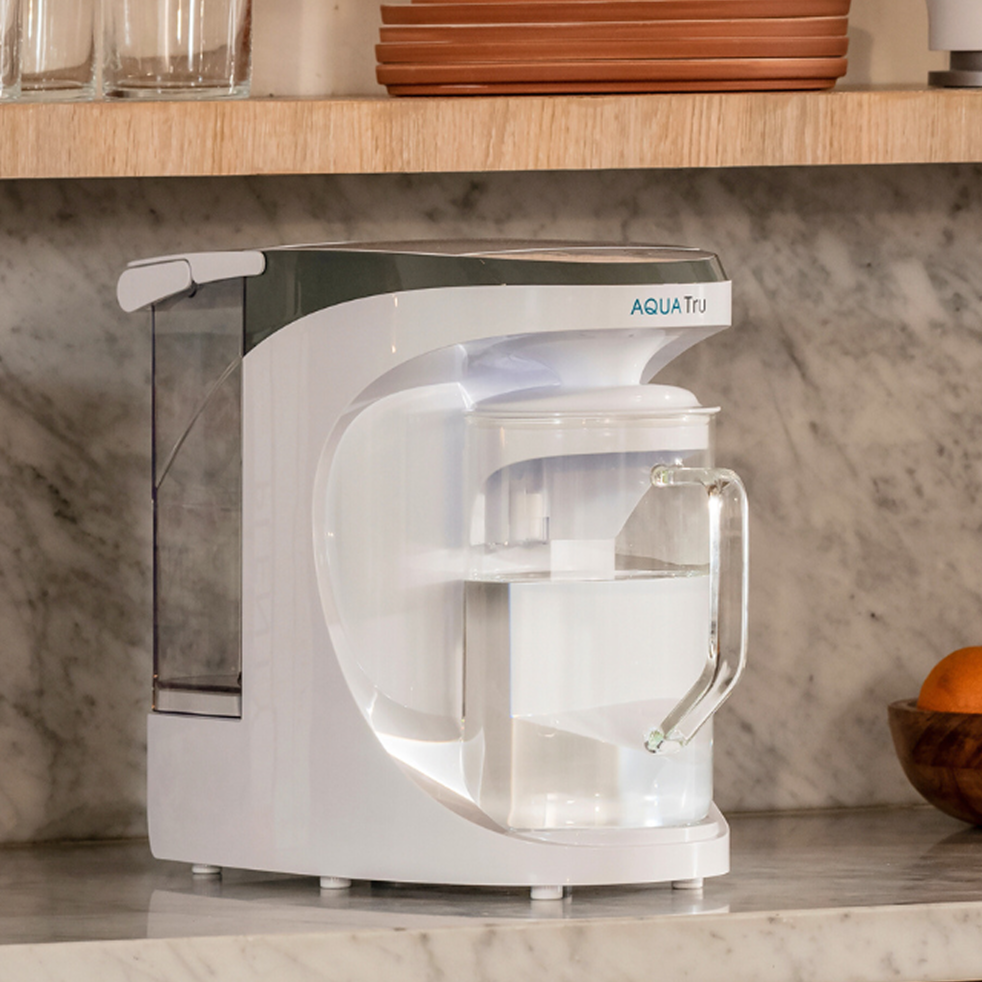 AquaTru Carafe + Free Pre-Carbon Filter!