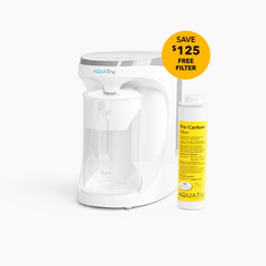 AquaTru Carafe + Free Pre-Carbon Filter!