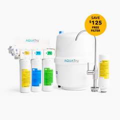 AquaTru Under Sink + Free Pre-Carbon Filter!