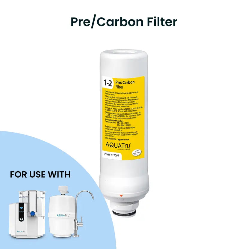 Classic Pre/Carbon Filter | AquaTru®