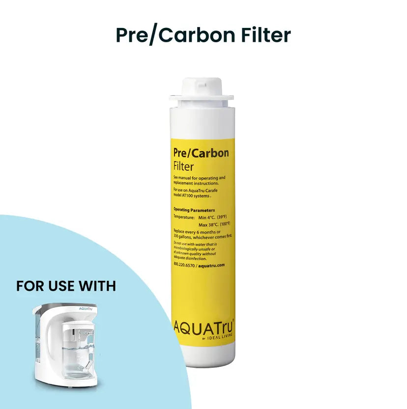 Carafe ONLY Pre/Carbon Filter | AquaTru®