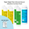 Carafe ONLY Two-Year Filter Mineral Boost Alkaline Combo Pack | AquaTru®