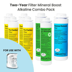 Carafe ONLY Two-Year Filter Mineral Boost Alkaline Combo Pack | AquaTru®