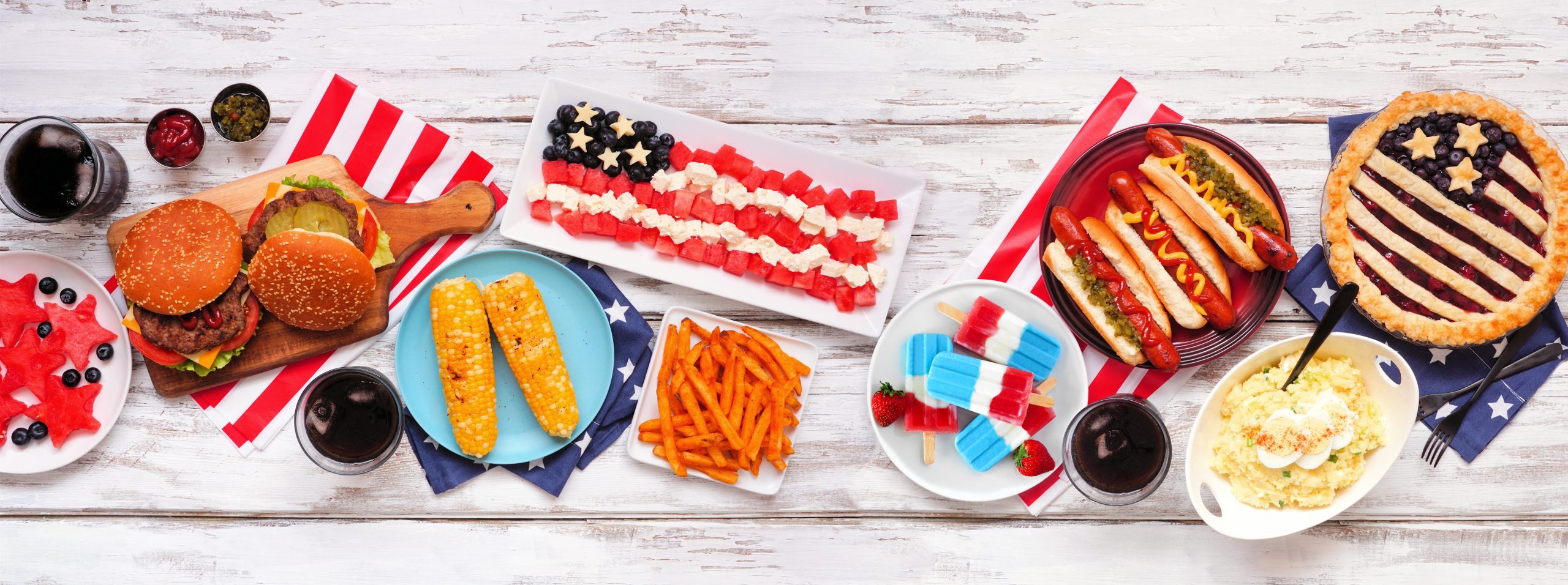 Enjoy outdoor dining with 4th of July recipes