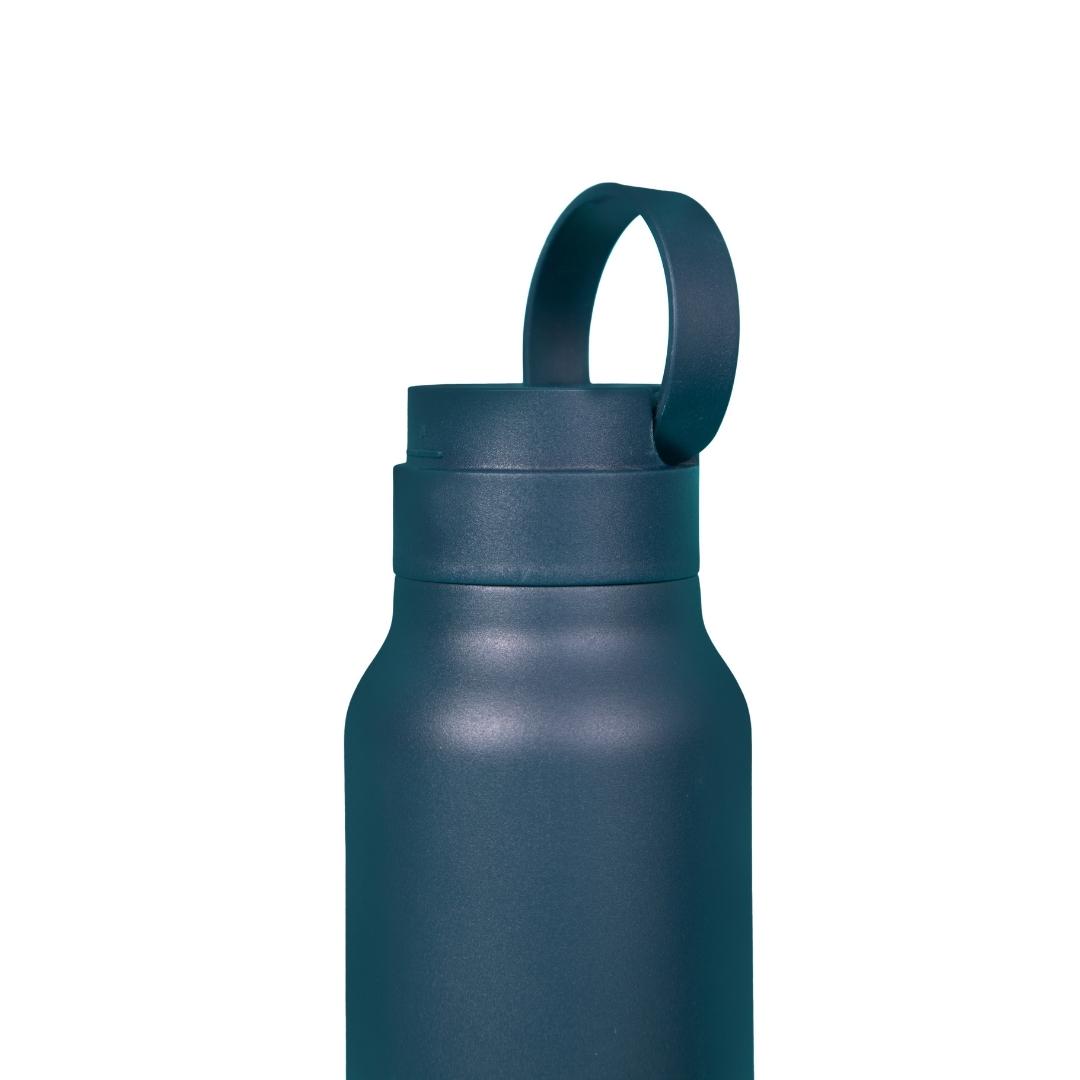 AquaTru Stainless Steel Water Bottle, Urchin Black - AquaTru